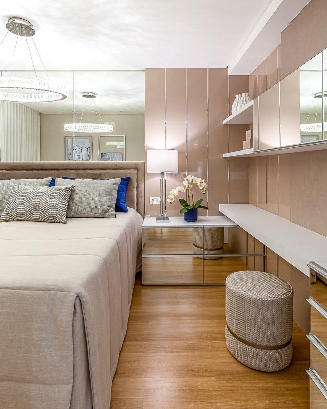 bancada para quarto em L