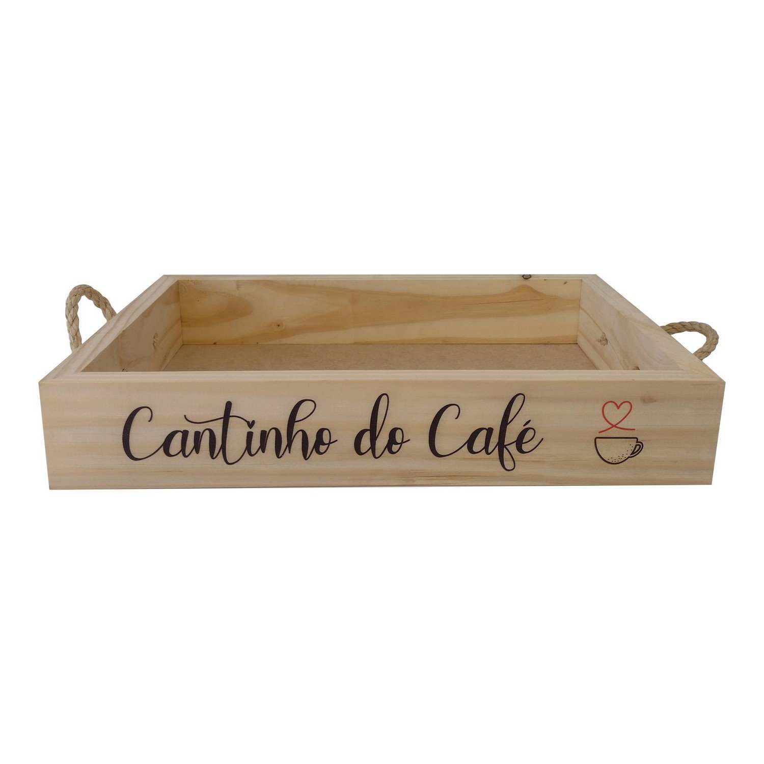 Bandeja decorativa cantinho do café