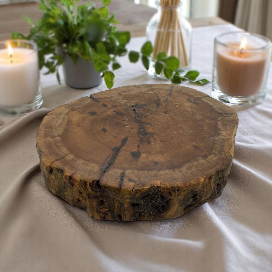 bandeja de madeira para decoração