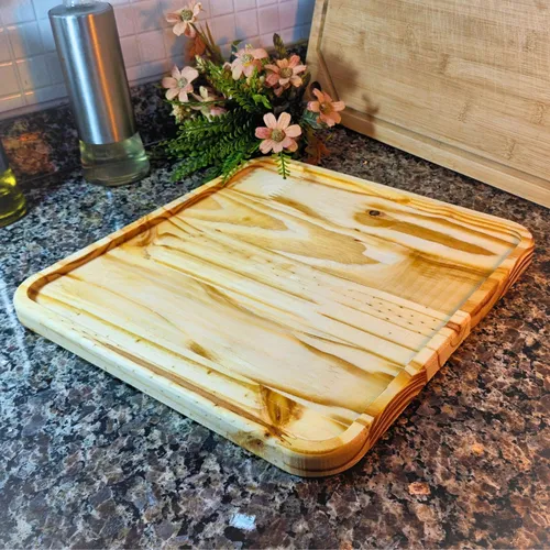 bandeja de madeira para decoração