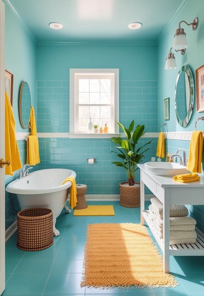 Iluminação Estratégica: Realçando Cores em Banheiros Pequenos