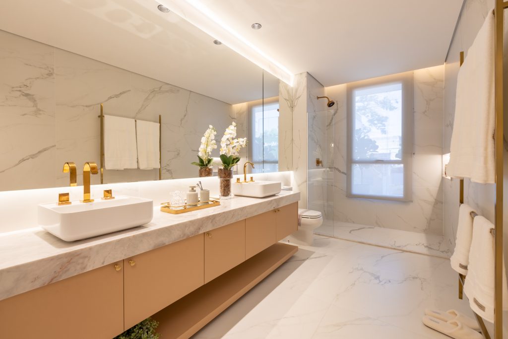 Guia Completo de Medidas para Bancadas de Banheiro com Cuba Dupla