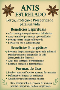 simpatia anis estrelado prosperidade