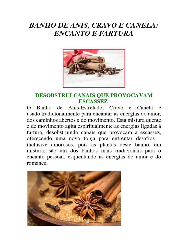 banho de anis estrelado e alecrim purificação