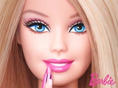 Papel de parede Barbie moderno