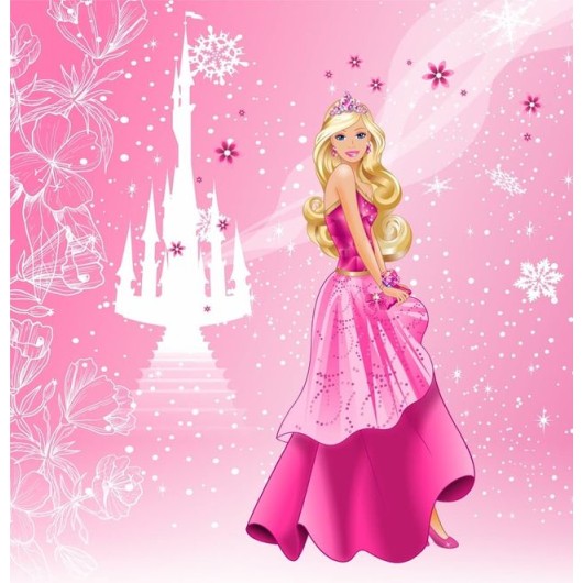 Papel de parede Barbie moderno