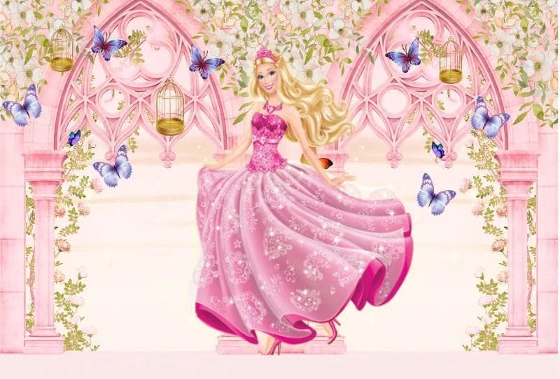 Papel de parede Barbie princesa