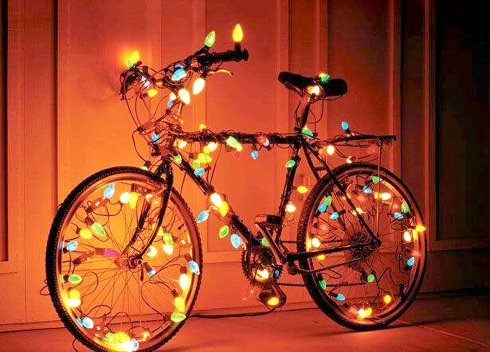 mini bicicleta decorativa pedais funcionais