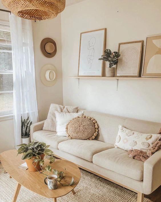 boho chic decoração