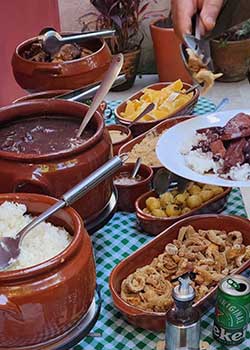evitar erros decoração feijoada simples
