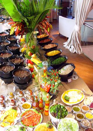 evitar erros decoração feijoada simples