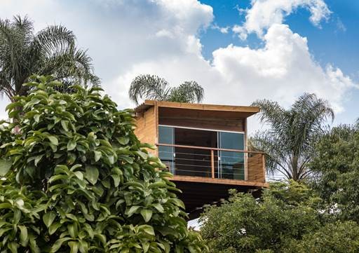 cabana suspensa moderna