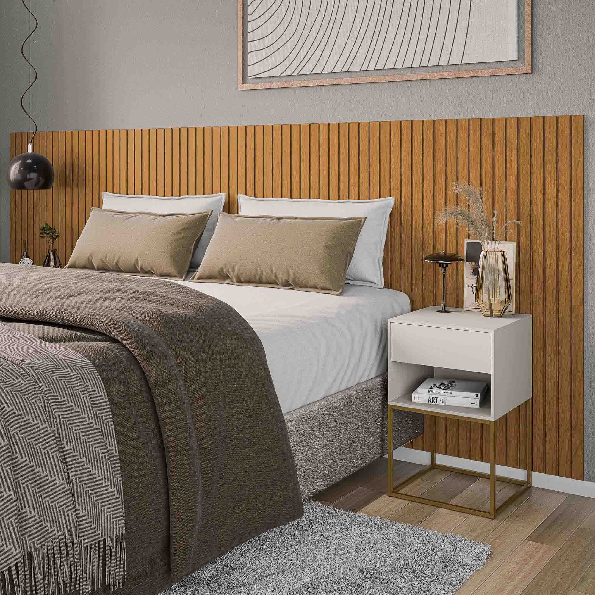 DIY: Crie Sua Cabeceira Ripada Econômica em Apenas Um Fim de Semana