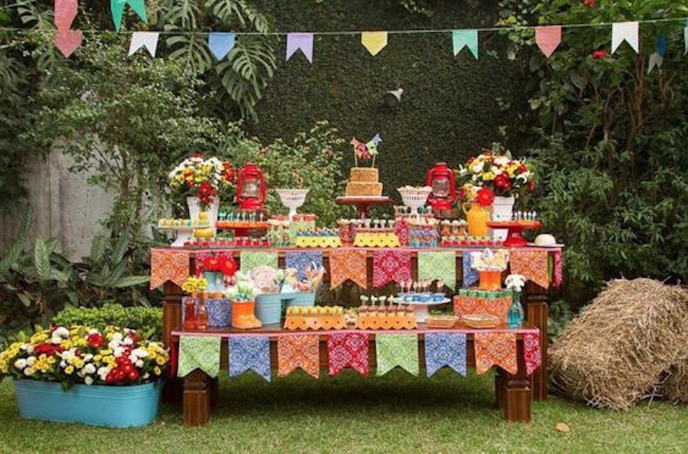 50 ideias decoração festa junina chique fotos