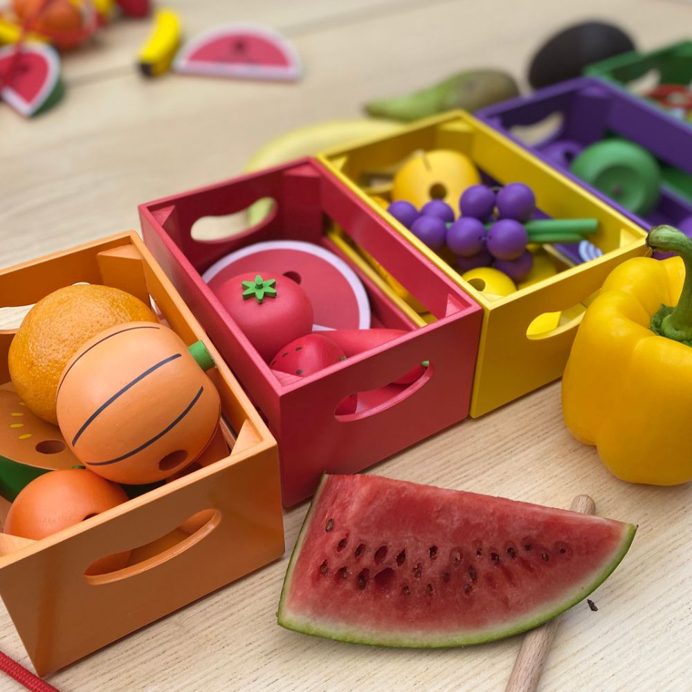 preço caixa de frutas de madeira para decoração
