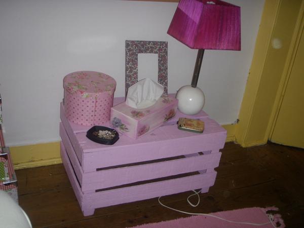 caixa de frutas de madeira vs caixa plástica para decoração