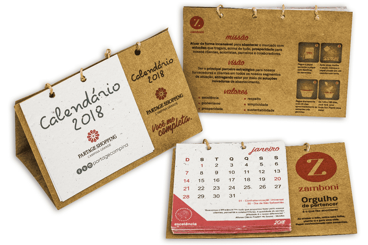 melhores calendários para organizar minha vida