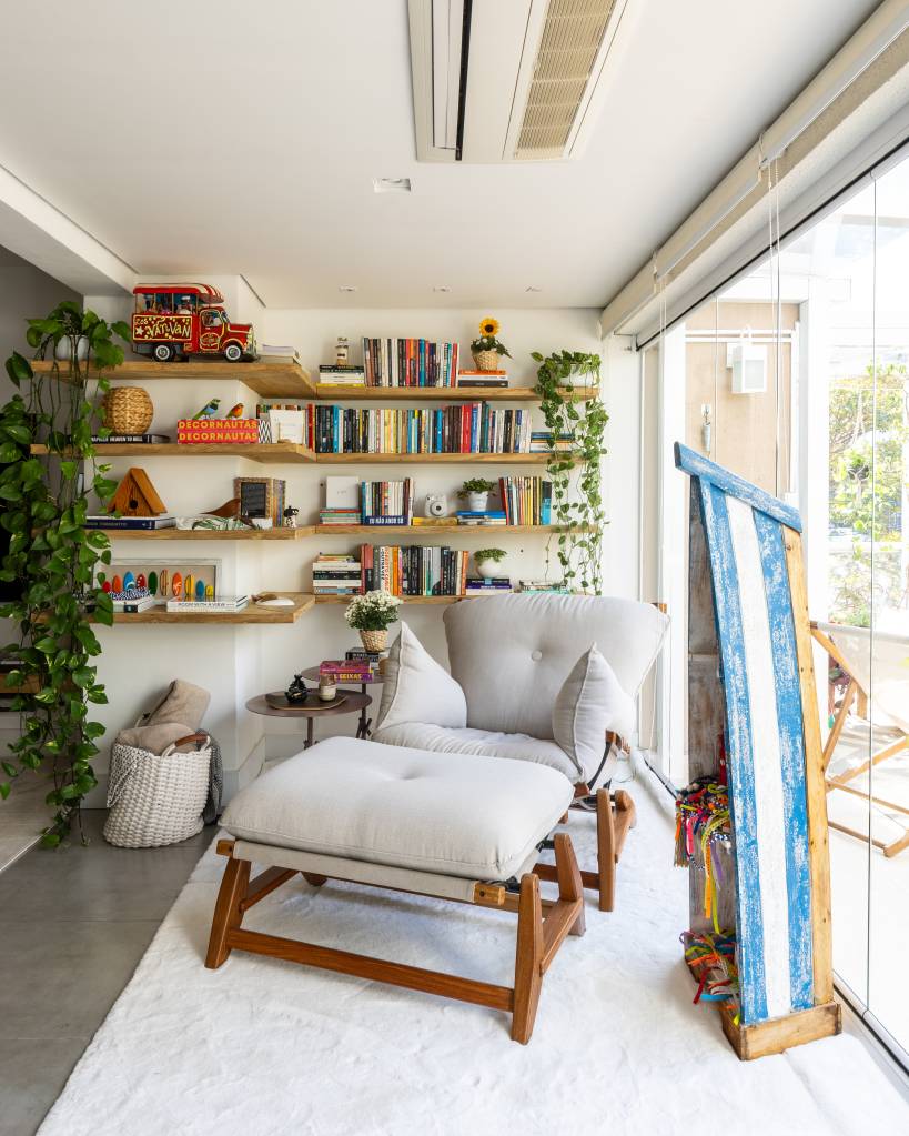 cantinho da leitura para apartamento