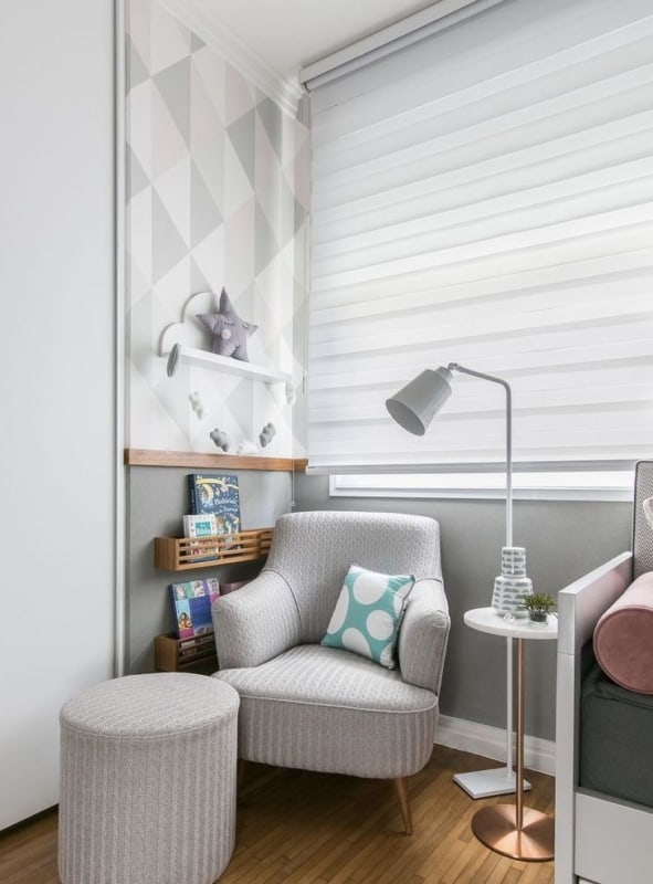 cantinho de leitura DIY quarto casal