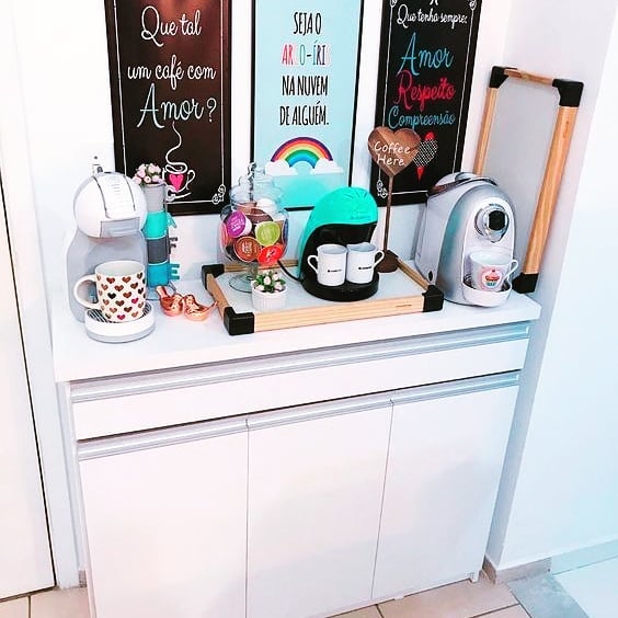 quanto custa montar um cantinho do café