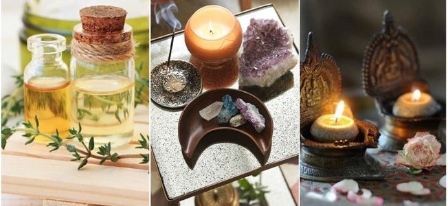 cantinho zen decoração para meditação