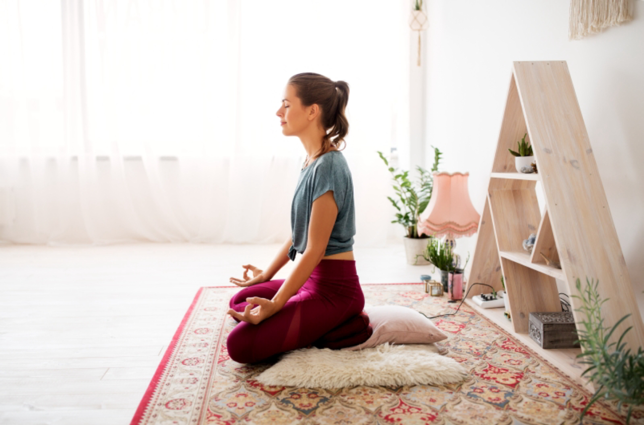 cantinho zen decoração com luz natural