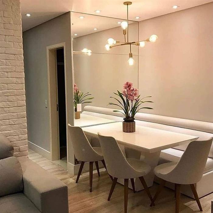 canto alemão para apartamento pequeno