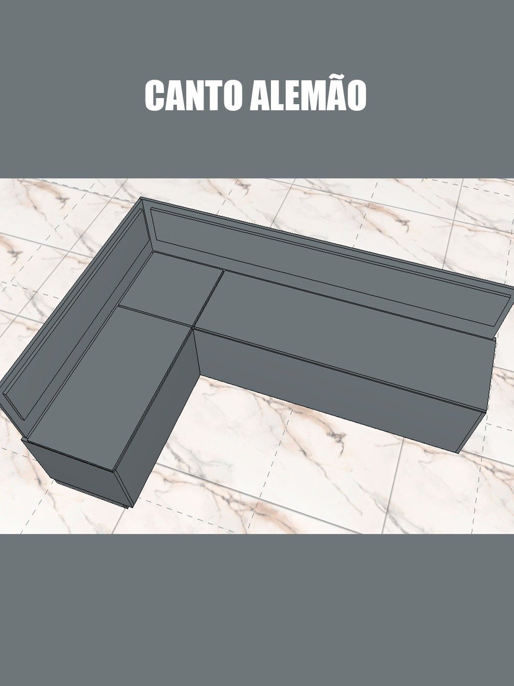 canto alemão em L