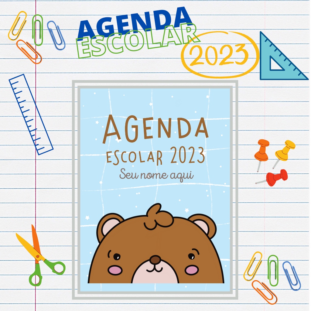 capa de planner para imprimir grátis