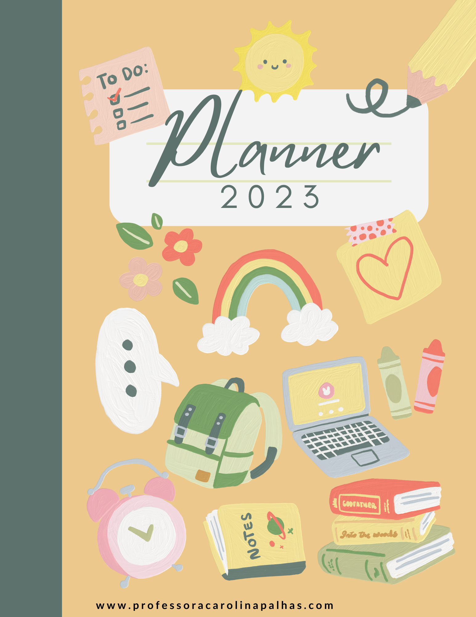 modelos de capa de agenda A5 para imprimir