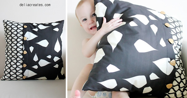 ideias criativas capa de almofada para sala