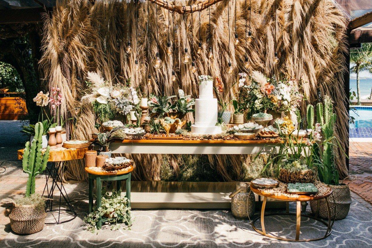 capim dos pampas decoração