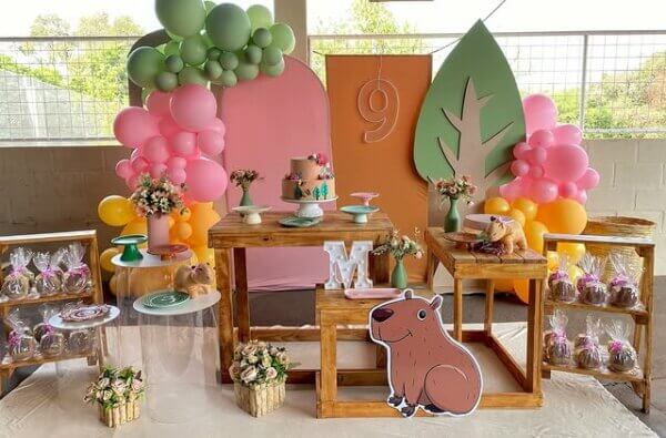 quanto custa decorar um quarto com tema capivara