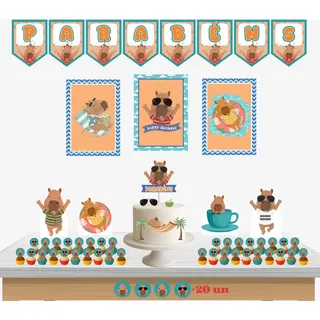 capivara decoração