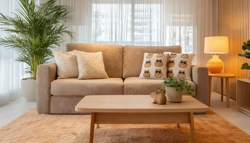 capivara de madeira vs capivara de barro para decoração