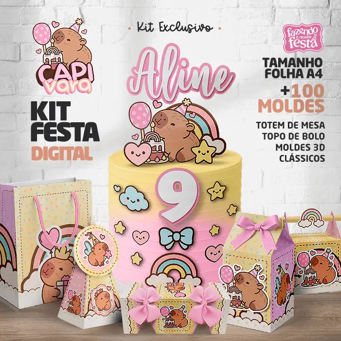 capivara decoração
