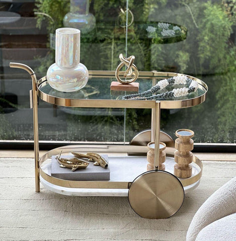 ideias de decoração carrinho bar moderno e luxuoso