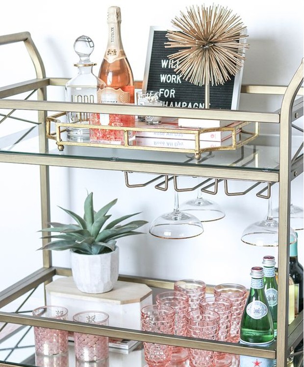 carrinho para decoração de festa