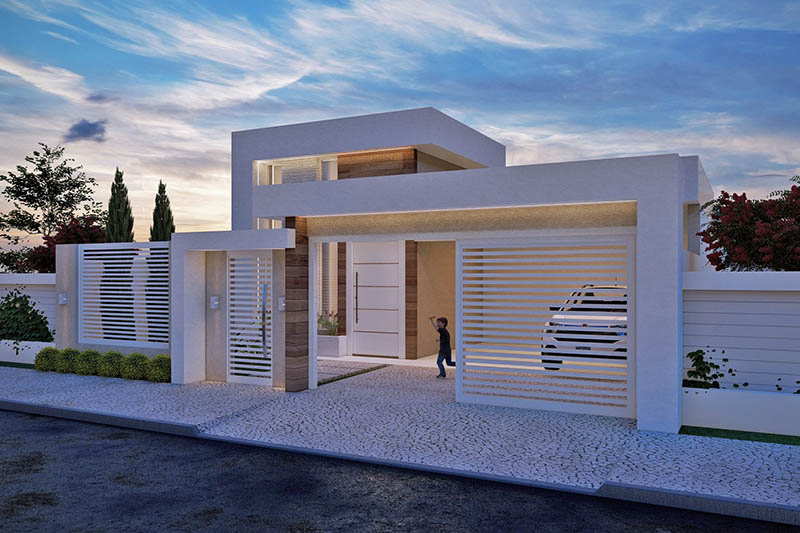 casas com quintal para alugar temporada