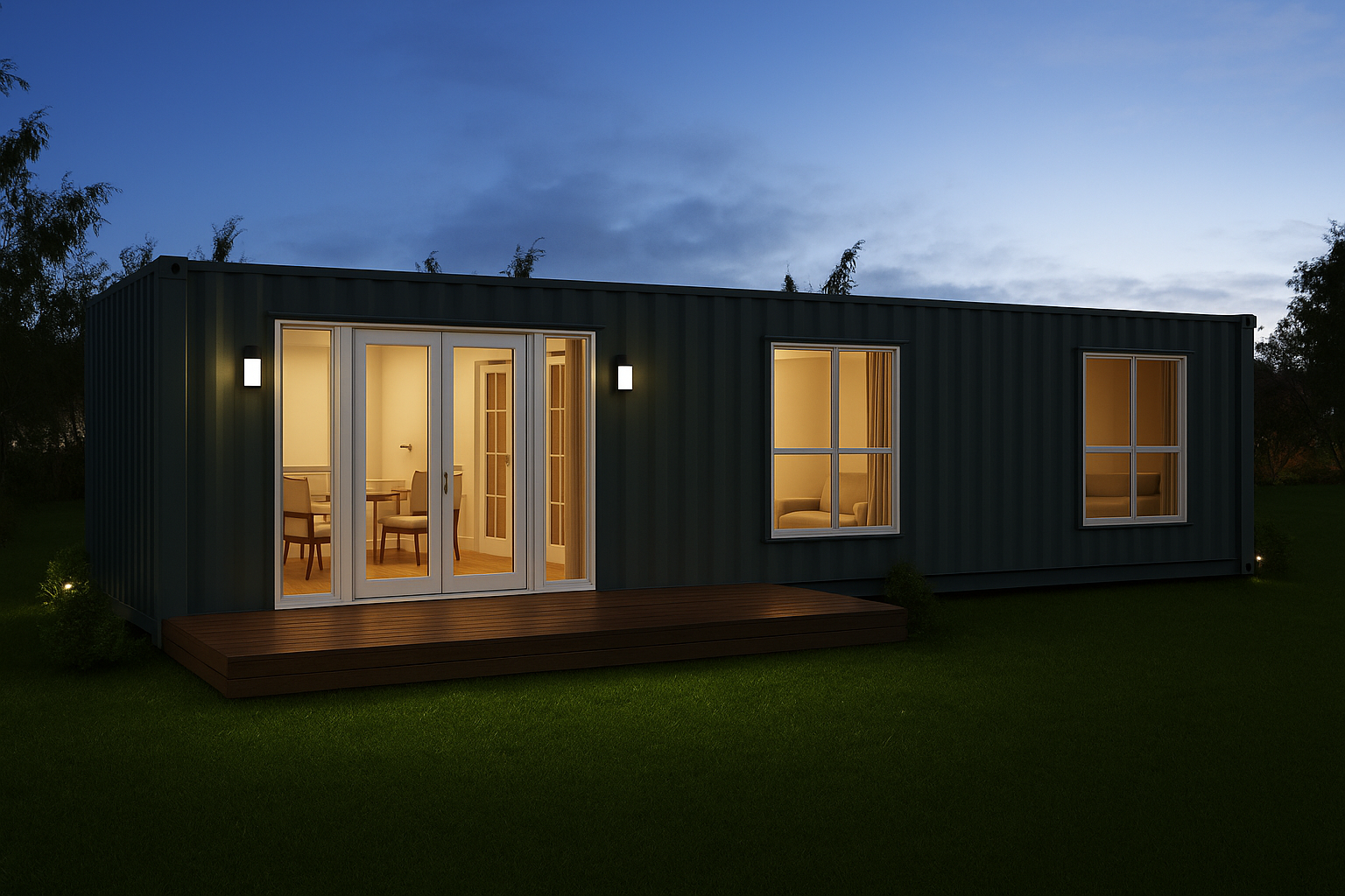inspiração para casas container modernas
