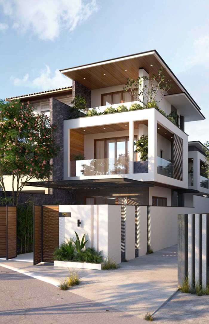 construção casa 3 andares