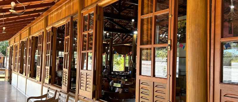 Casas pré-fabricadas de eucalipto