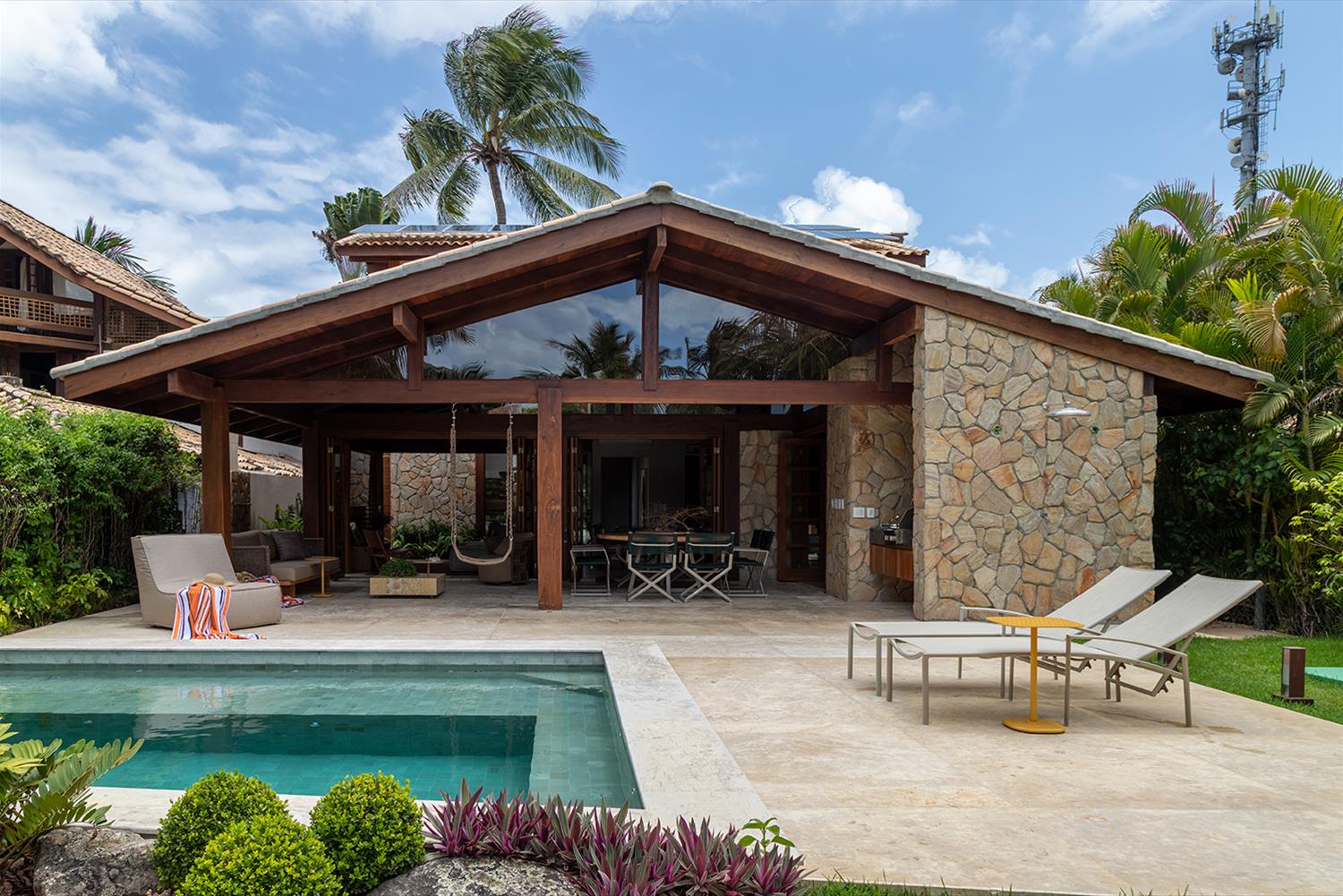 tamanho ideal casa de praia