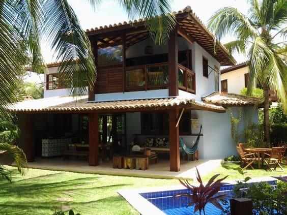 ventilação cruzada casa de praia