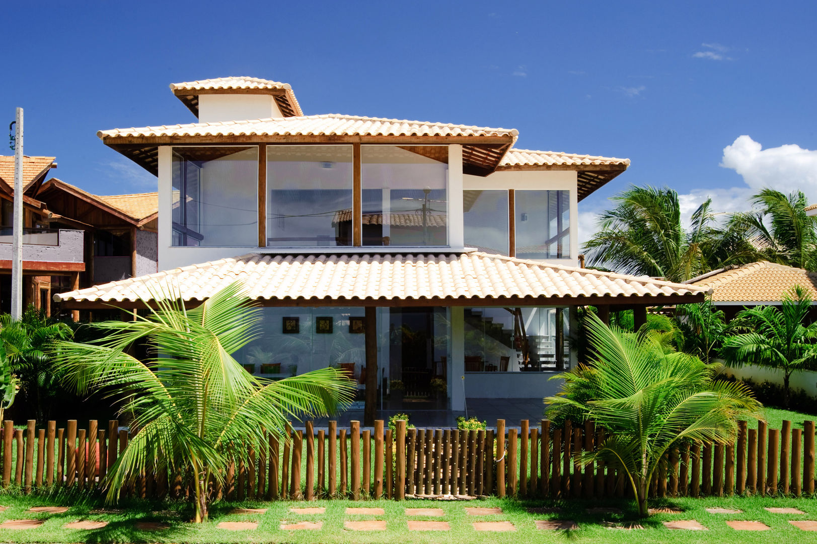 ducha externa casa de praia