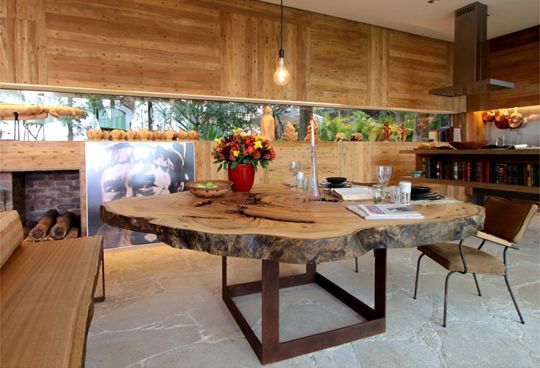 casa decoração rústica