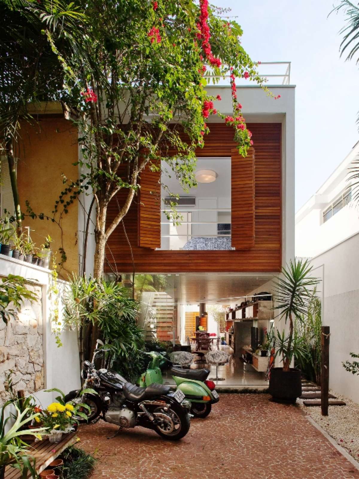 sobrado em terreno estreito