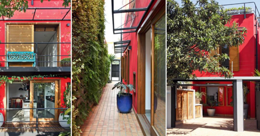 plantas de casas para terrenos estreitos e compridos