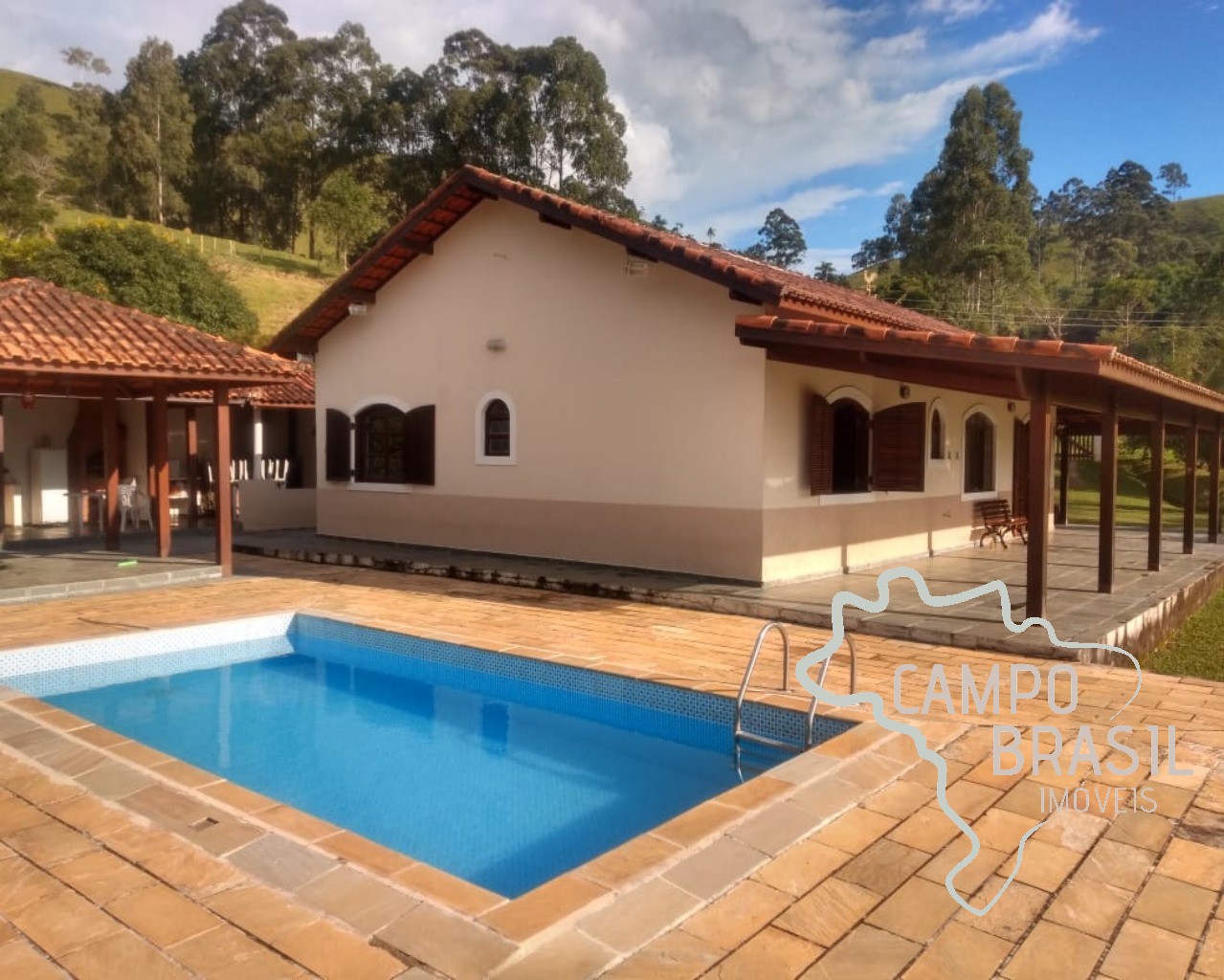 estilo rústico casa de campo