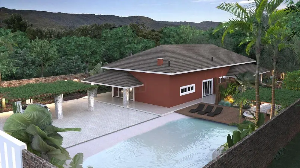 projeto casa de sítio